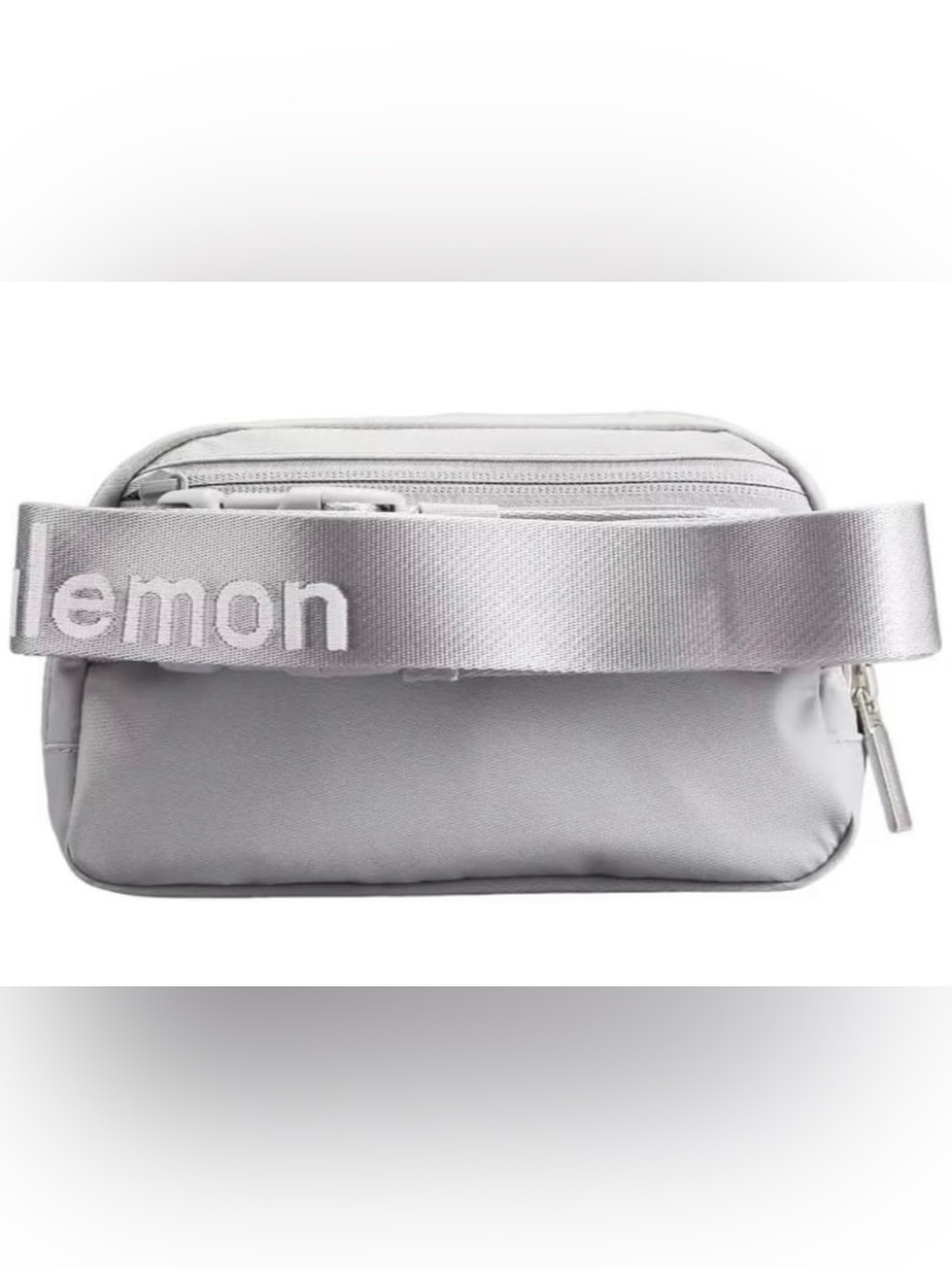 Lululemon Athletica Light Gray Belt Bag - Picture 3 of 6